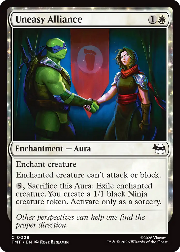 Magic | Uneasy Alliance [Teenage Mutant Ninja Turtles] | The Nerd Merchant
