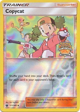 Pokemon | Copycat (127/168) (Regional Championship Promo) [Sun & Moon: Celestial Storm] | The Nerd Merchant