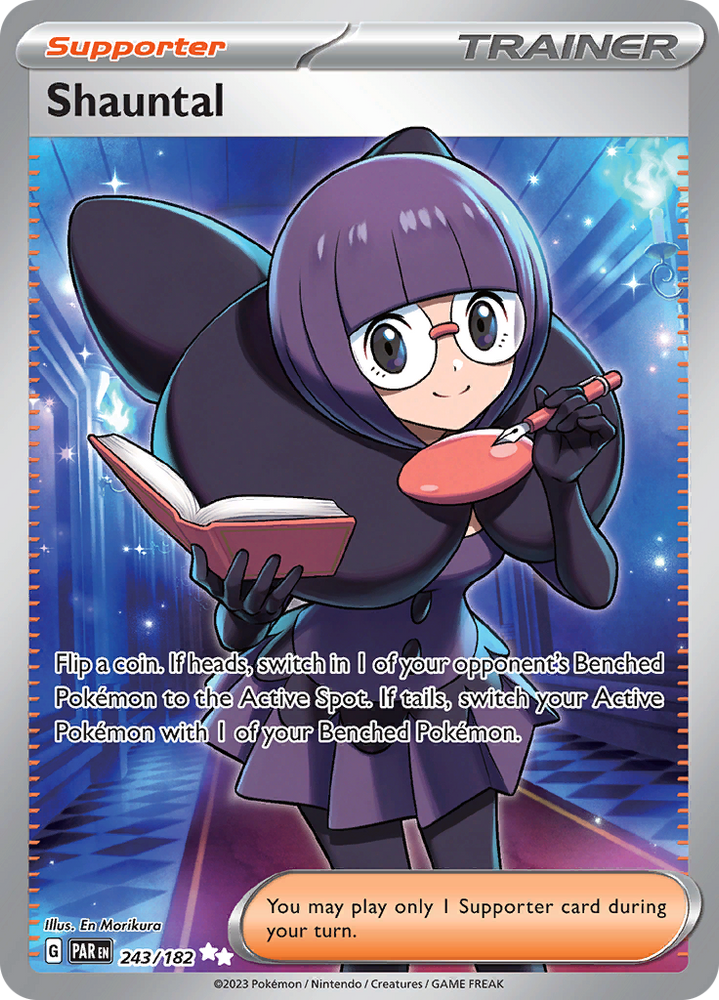 Pokemon | Shauntal (243/182) [Scarlet & Violet: Paradox Rift] | The Nerd Merchant