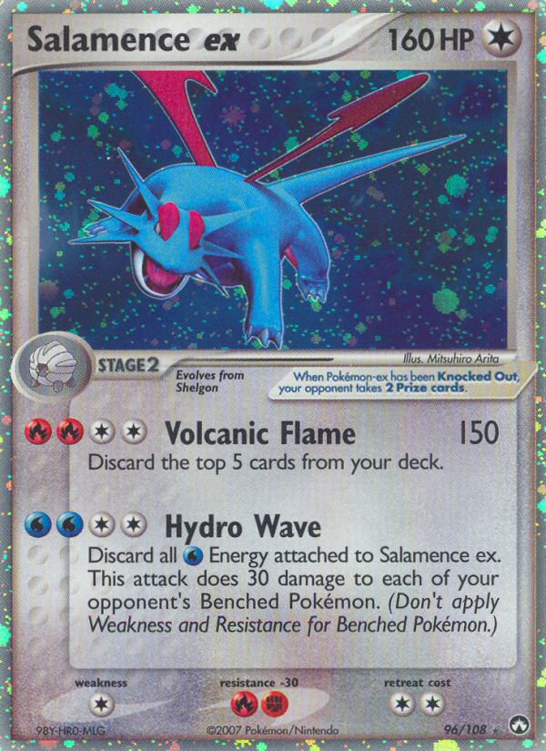 Pokemon | Salamence ex (96/108) [EX: Power Keepers] | The Nerd Merchant