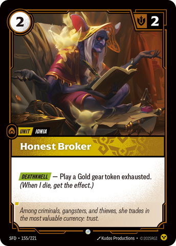 Honest Broker - Spiritforged #155