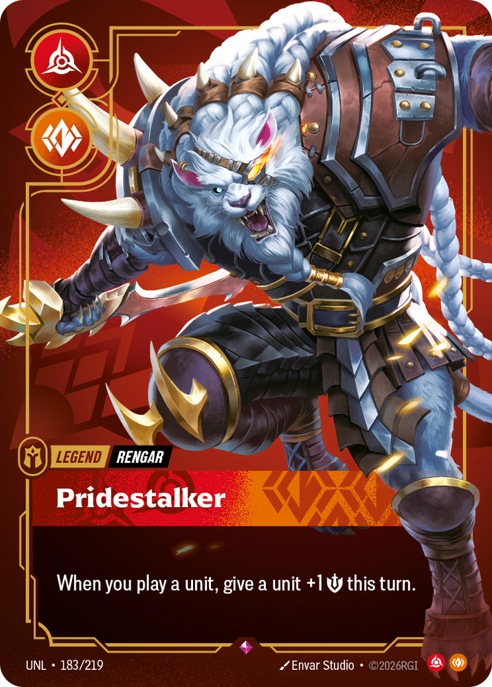 Rengar - Pridestalker (Foil) - Unleashed (183/219)