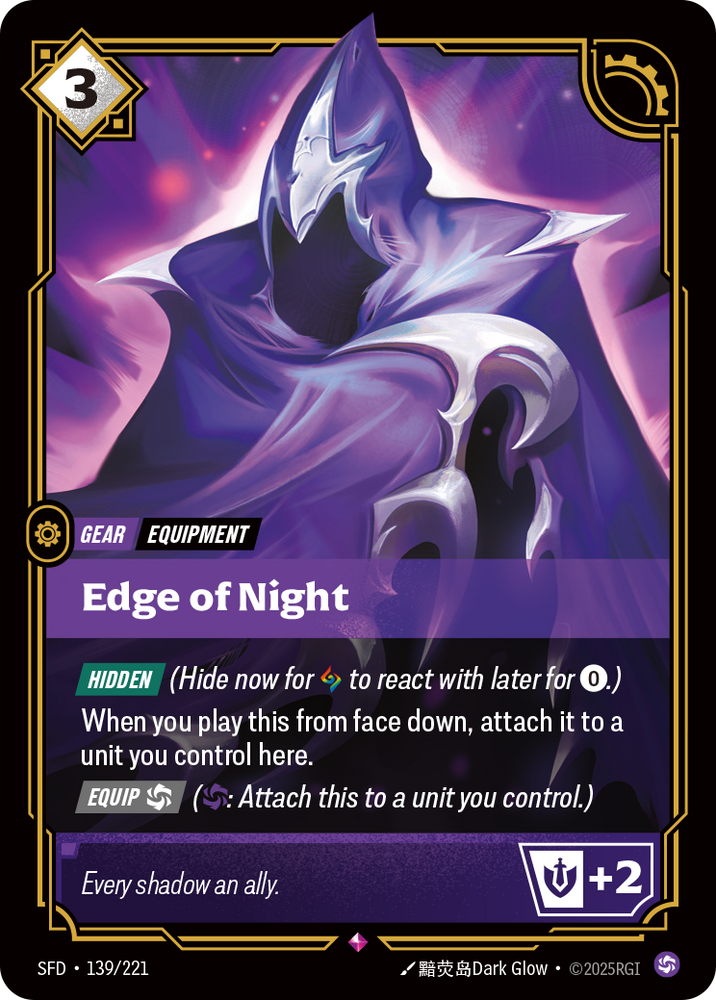 Edge of Night (Foil) - Spiritforged #139