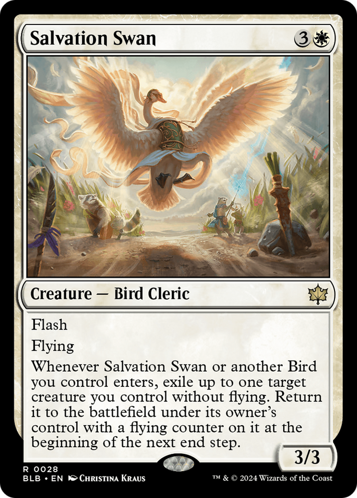 Magic | Salvation Swan [Bloomburrow] | The Nerd Merchant
