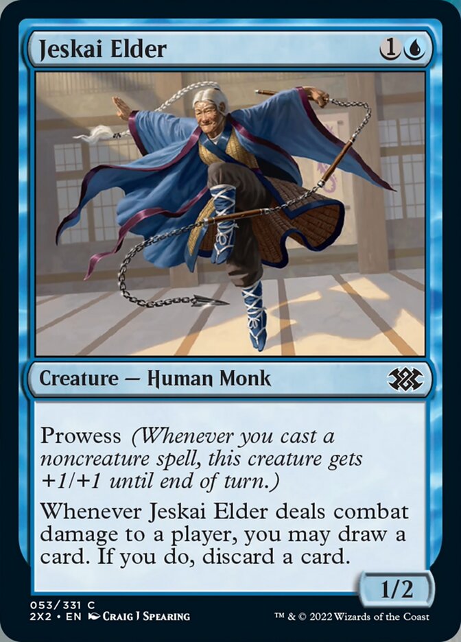 Magic | Jeskai Elder [Double Masters 2022] | The Nerd Merchant