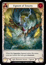 Flesh and Blood TCG | Figment of Tenacity // Metis, Archangel of Tenacity (Marvel) [DTD010] (Dusk Till Dawn)  Cold Foil | The Nerd Merchant