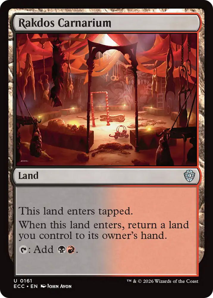 Magic | Rakdos Carnarium [Lorwyn Eclipsed Commander] | The Nerd Merchant