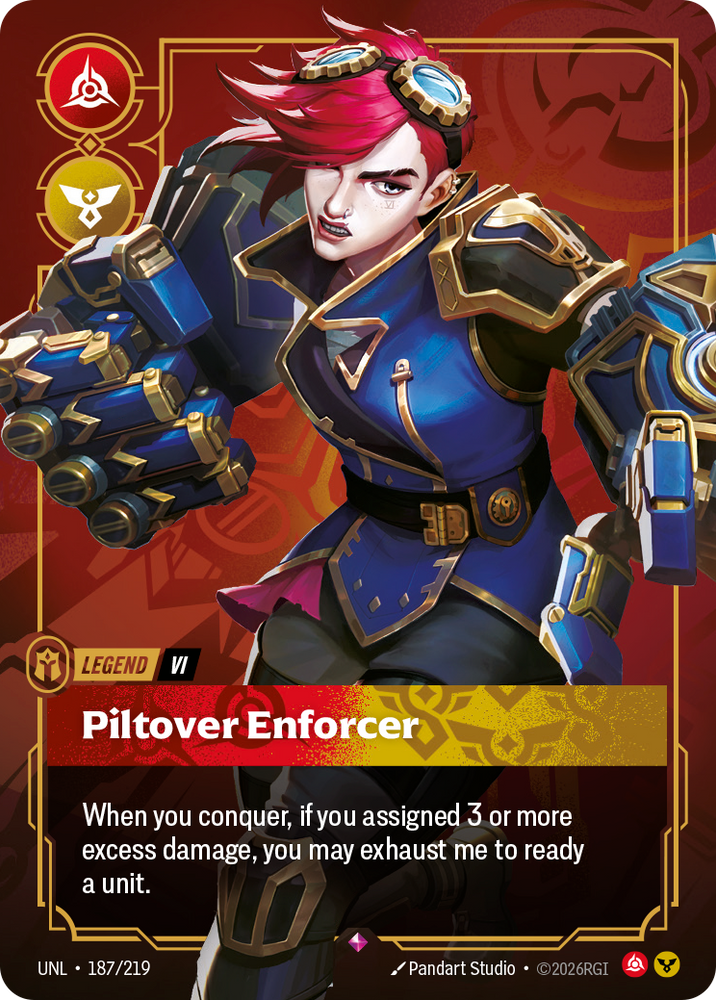 Vi - Piltover Enforcer (Foil) - Unleashed (187/219)