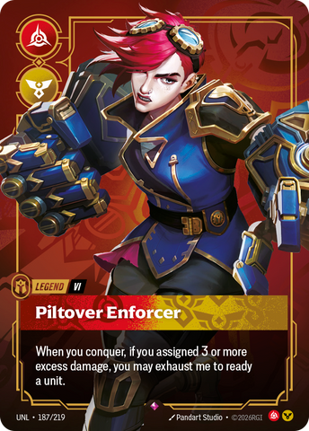 Vi - Piltover Enforcer (Foil) - Unleashed (187/219)
