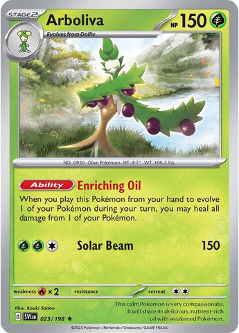 Pokemon | Arboliva (023/198) [Scarlet & Violet: Base Set] | The Nerd Merchant