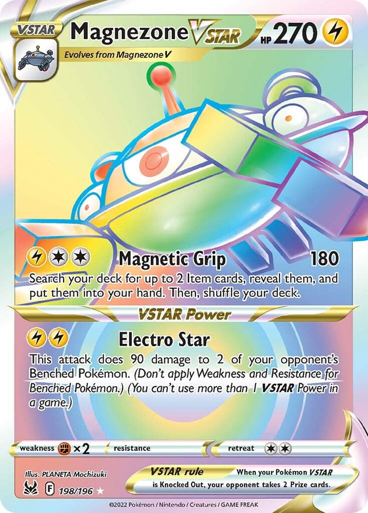 Pokemon | Magnezone VSTAR (198/196) [Sword & Shield: Lost Origin] | The Nerd Merchant