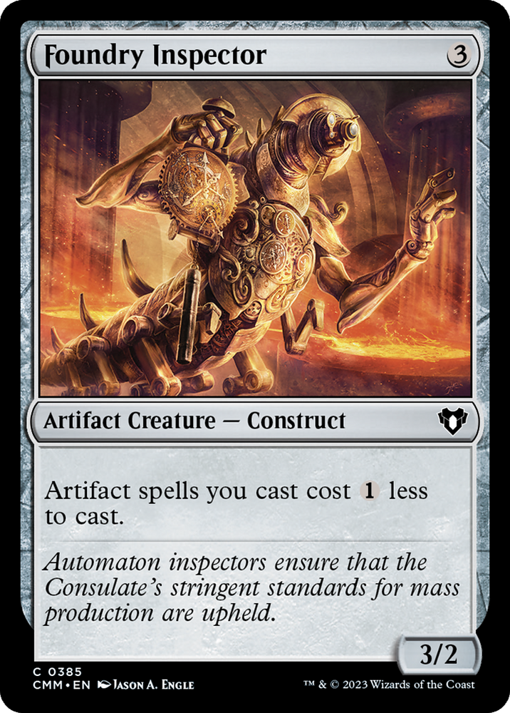 Magic | Foundry Inspector [Commander Masters] | The Nerd Merchant