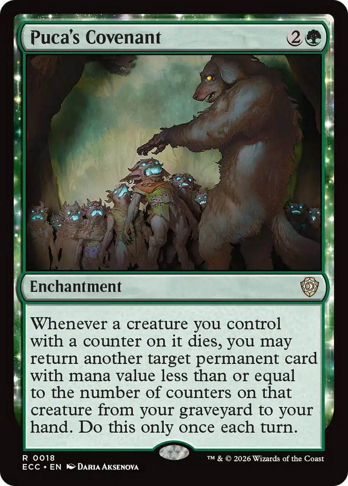 Magic | Puca's Covenant [Lorwyn Eclipsed Commander] | The Nerd Merchant