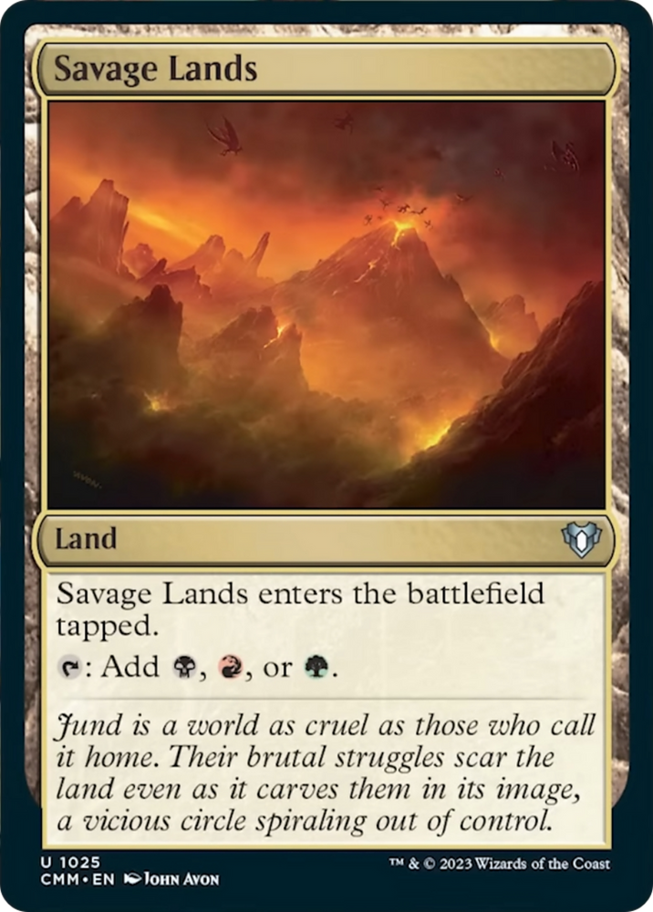 Magic | Savage Lands [Commander Masters] | The Nerd Merchant