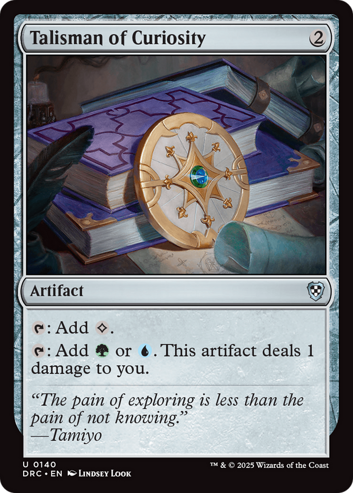 Magic | Talisman of Curiosity [Aetherdrift Commander] | The Nerd Merchant