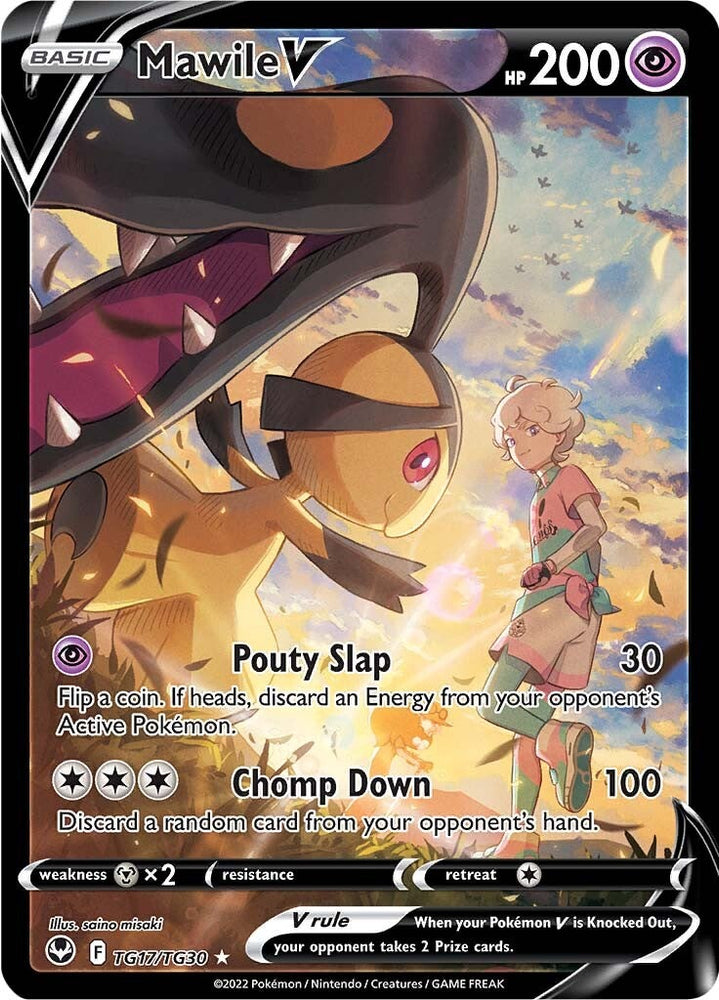 Pokemon | Mawile V (TG17/TG30) [Sword & Shield: Silver Tempest] | The Nerd Merchant