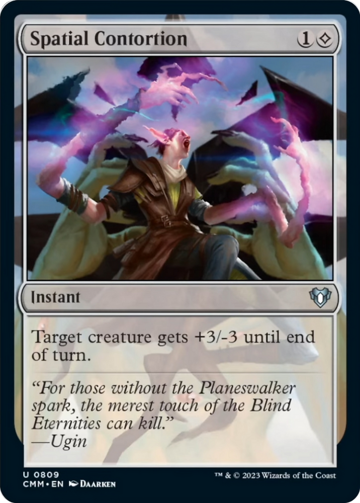 Magic | Spatial Contortion [Commander Masters] | The Nerd Merchant