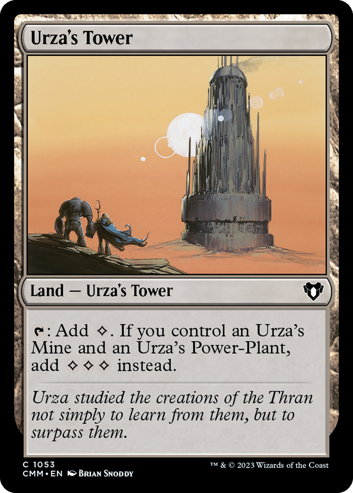 Magic | Urza's Tower [Commander Masters] | The Nerd Merchant