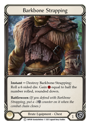 Flesh and Blood TCG | Barkbone Strapping [1HP008] (History Pack 1) | The Nerd Merchant