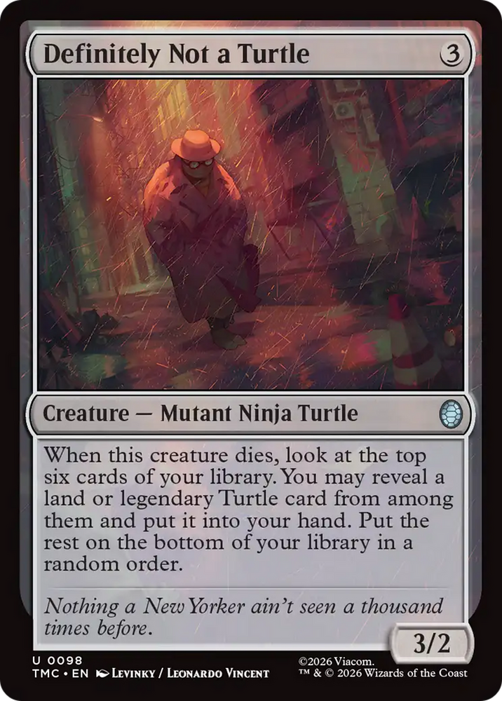 Magic | Definitely Not a Turtle [Teenage Mutant Ninja Turtles Commander] | The Nerd Merchant