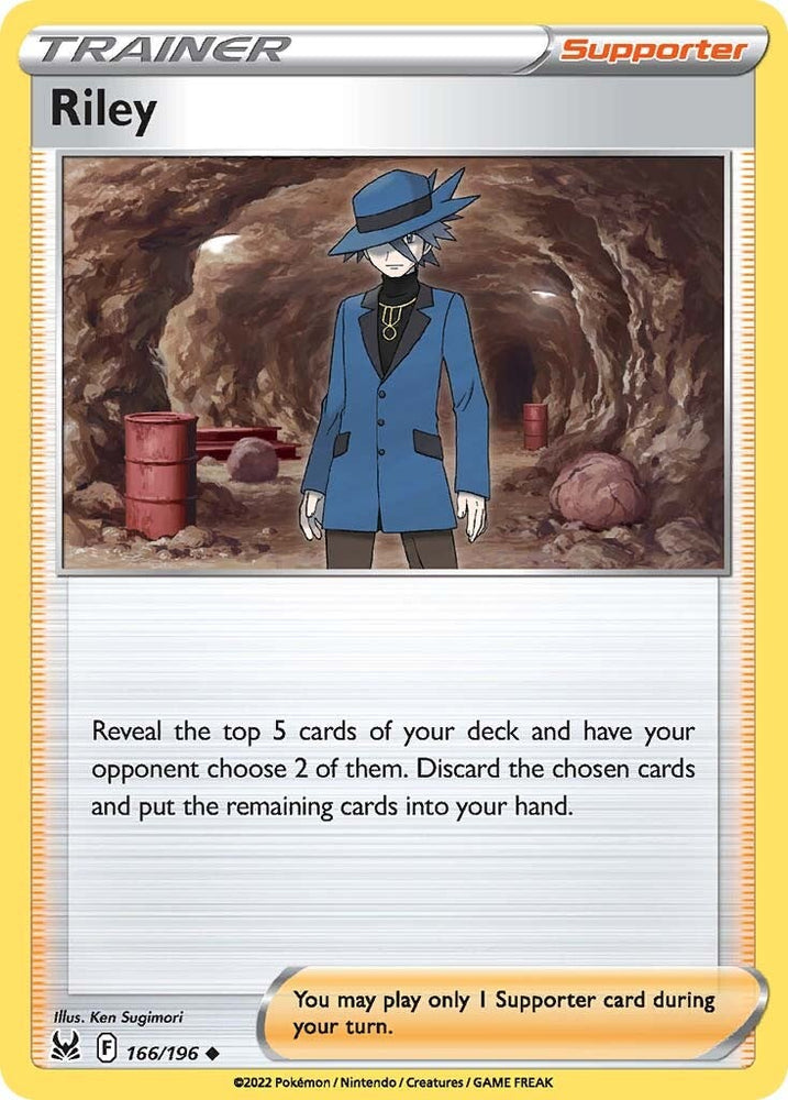 Pokemon | Riley (166/196) [Sword & Shield: Lost Origin] | The Nerd Merchant