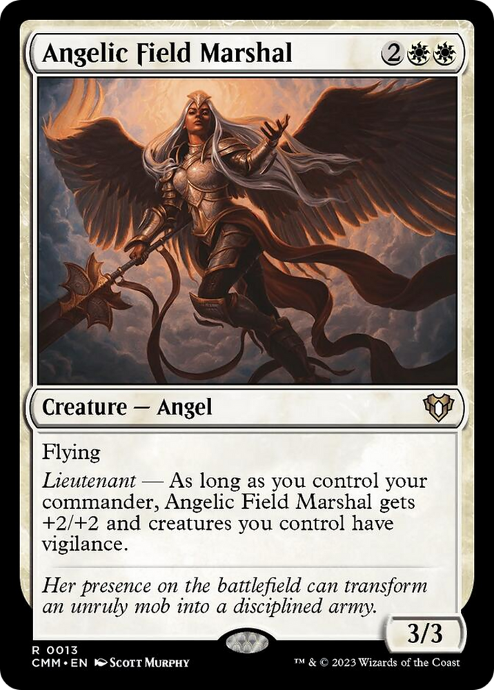 Magic | Angelic Field Marshal [Commander Masters] | The Nerd Merchant