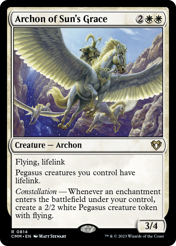 Magic | Archon of Sun's Grace [Commander Masters] | The Nerd Merchant