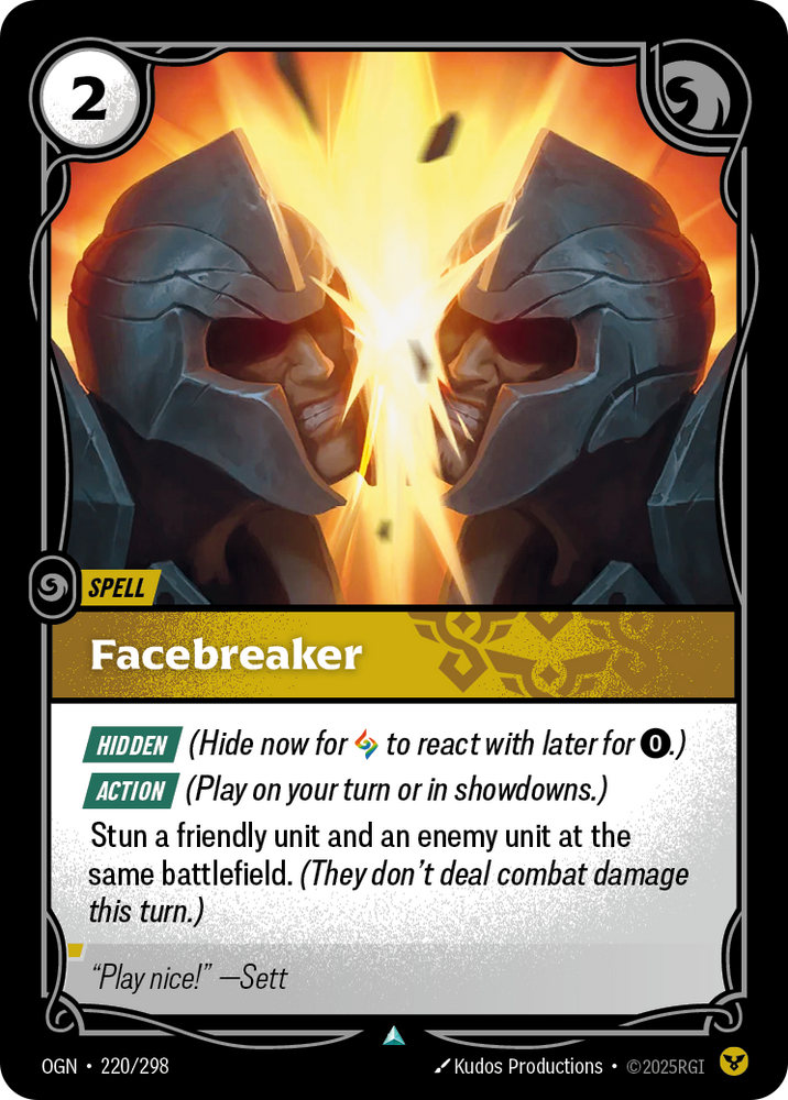 Facebreaker (Foil) - Origins #220