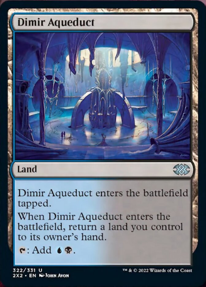 Magic | Dimir Aqueduct [Double Masters 2022] | The Nerd Merchant