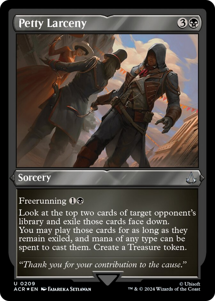 Magic | Petty Larceny (Foil Etched) [Assassin's Creed] | The Nerd Merchant