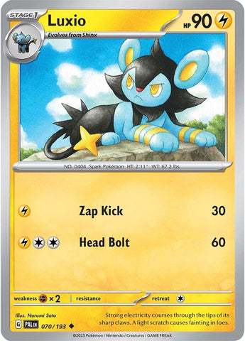 Pokemon | Luxio (070/193) [Scarlet & Violet: Paldea Evolved] | The Nerd Merchant