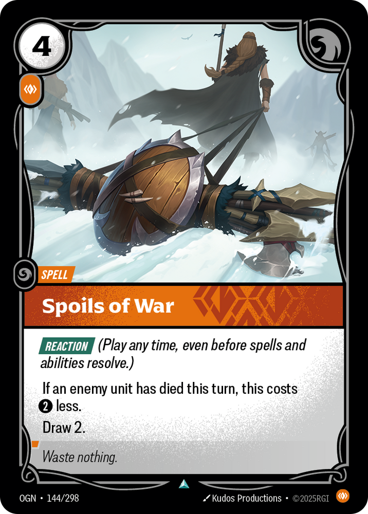 Spoils of War - Origins #144