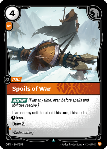 Spoils of War - Origins #144
