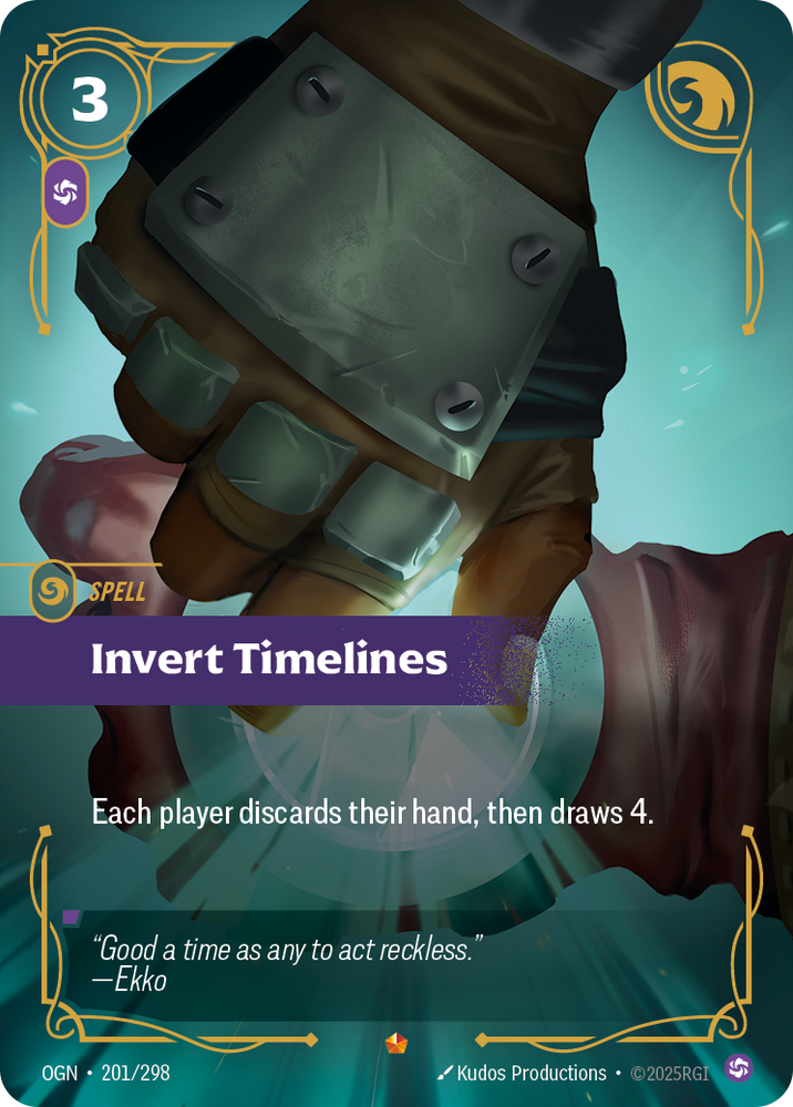 Invert Timelines (Foil) - Origins #201
