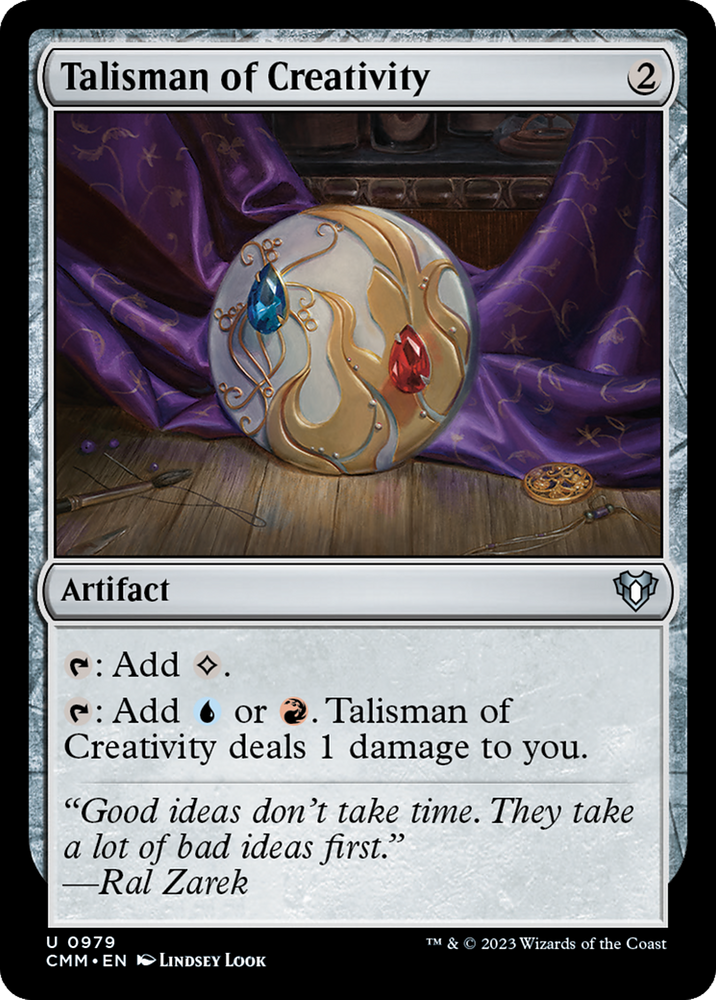 Magic | Talisman of Creativity [Commander Masters] | The Nerd Merchant