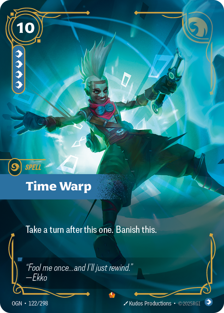 Time Warp (Foil) - Origins #122