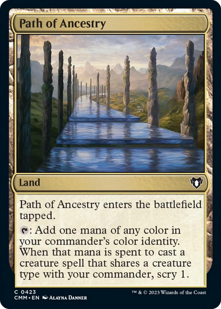 Magic | Path of Ancestry [Commander Masters] | The Nerd Merchant