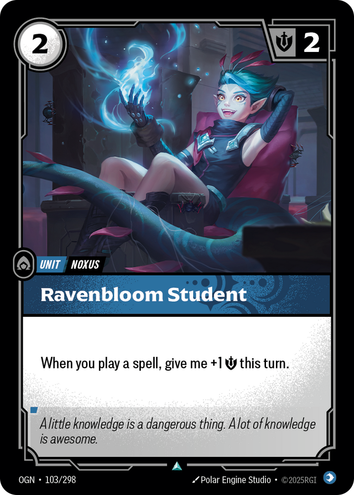 Ravenbloom Student (Foil) - Origins #103