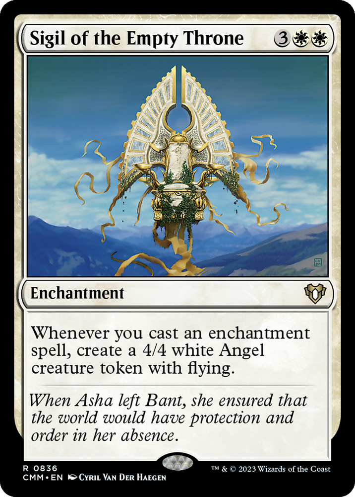 Magic | Sigil of the Empty Throne [Commander Masters] | The Nerd Merchant