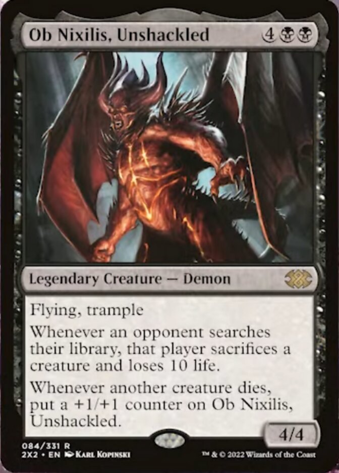 Magic | Ob Nixilis, Unshackled [Double Masters 2022] | The Nerd Merchant