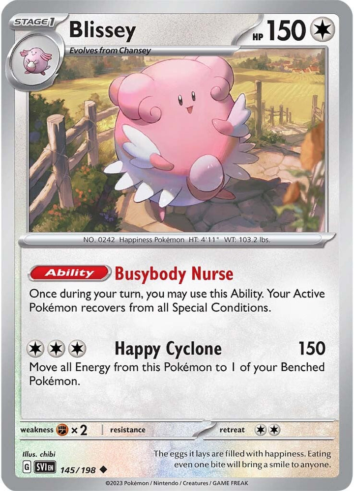 Pokemon | Blissey (145/198) [Scarlet & Violet: Base Set] | The Nerd Merchant