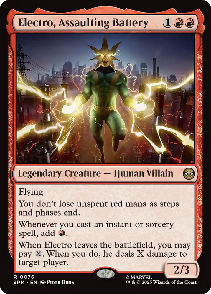 Magic | Electro, Assaulting Battery [Marvel's Spider-Man] | The Nerd Merchant