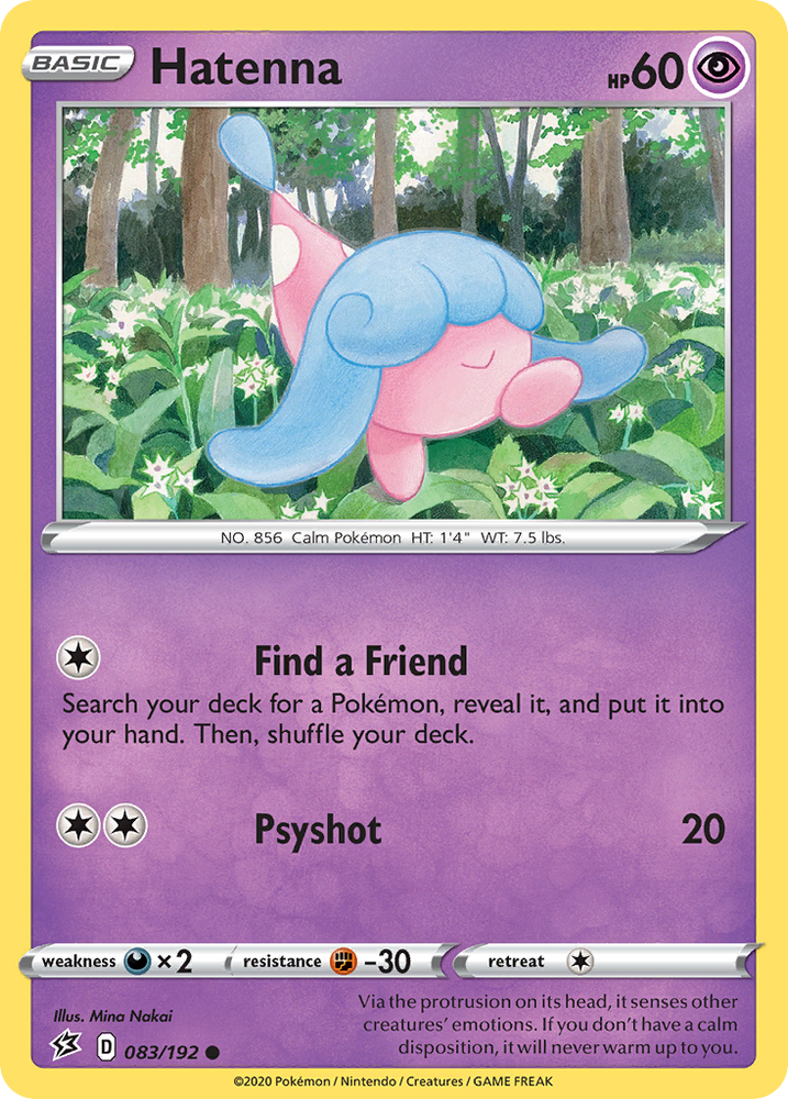Pokemon | Hatenna (083/192) [Sword & Shield: Rebel Clash] | The Nerd Merchant