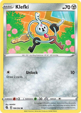 Pokemon | Klefki (186/264) [Sword & Shield: Fusion Strike] | The Nerd Merchant