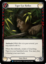 Flesh and Blood TCG | Tiger Eye Reflex (Yellow) [TCC098] (Round the Table: TCC x LSS) | The Nerd Merchant