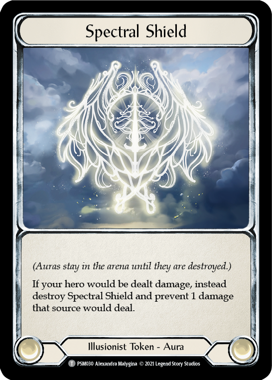 Flesh and Blood TCG | Spectral Shield [PSM030] (Monarch Prism Blitz Deck) | The Nerd Merchant