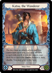 Flesh and Blood TCG | Katsu, the Wanderer // Ponder [OUT045 // OUT237] (Outsiders) | The Nerd Merchant