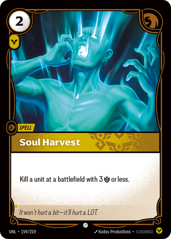 Soul Harvest (Foil) - Unleashed (159/219)