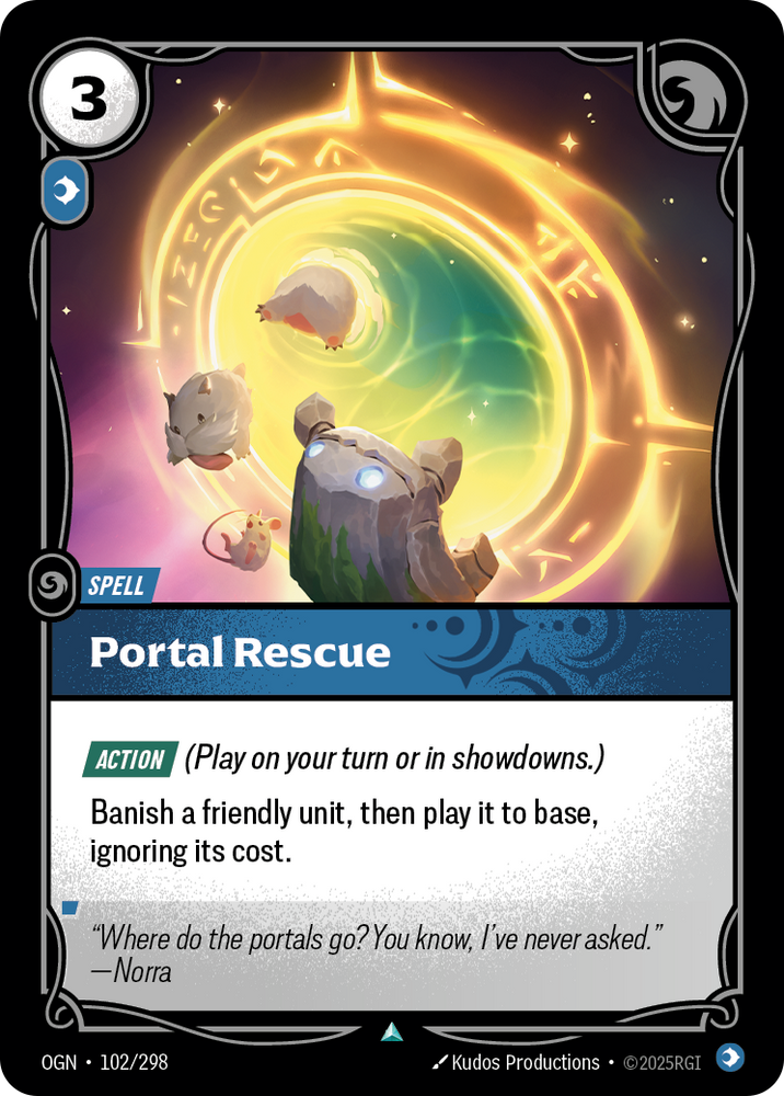 Portal Rescue (Foil) - Origins #102