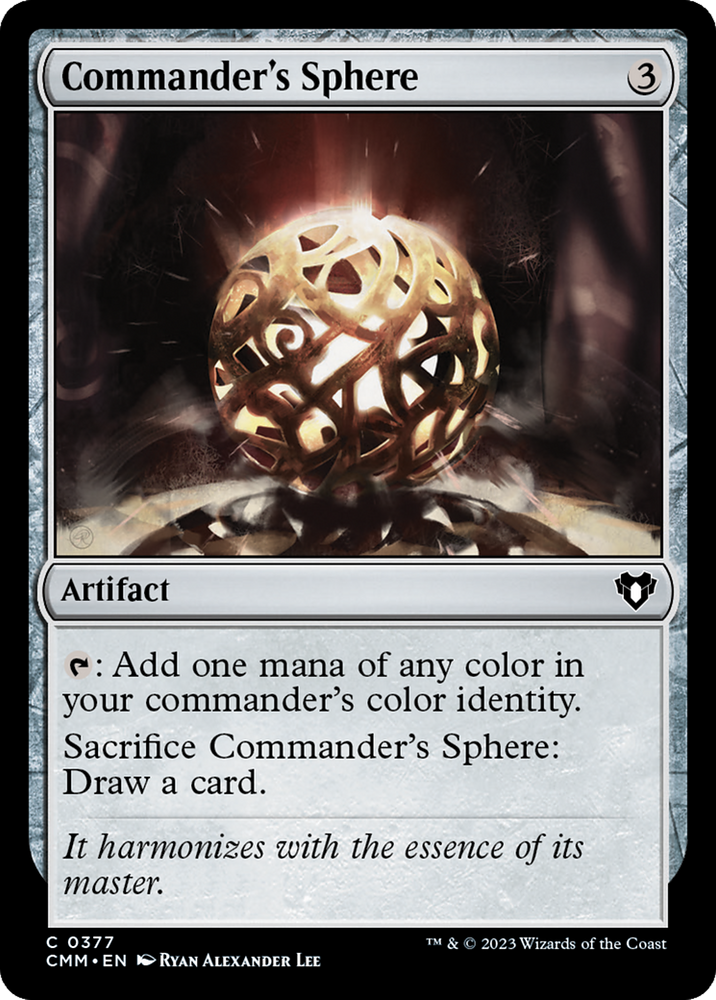 Magic | Commander's Sphere [Commander Masters] | The Nerd Merchant
